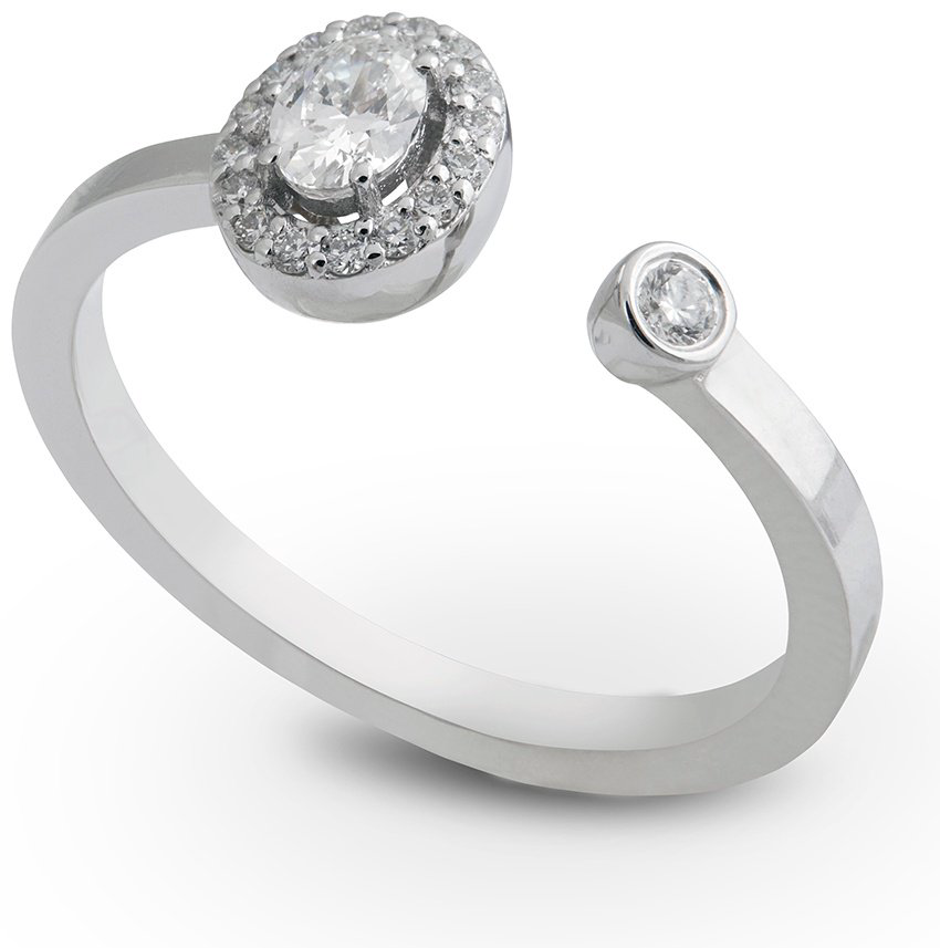 Кольцо RF Jewels ANERI1218BWXX.W размер регулируемый вес 2.79 г золото, бриллиант купить,927500