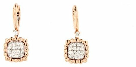 Серьги Tirisi TE7068D(2P) вес 5.37 г золото, бриллиант купить,NaN