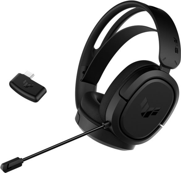 Наушники Asus TUF Gaming H1 WL 90YH0391-B3UA00 черные купить,NaN