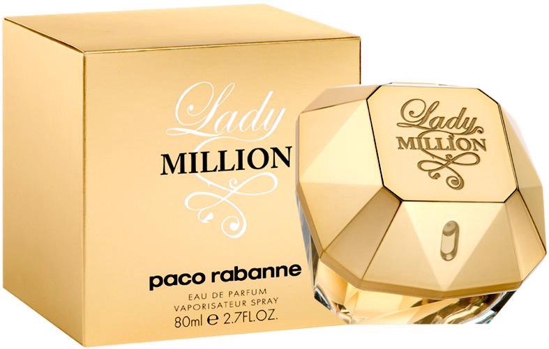 Парфюмерная вода Paco Rabanne Lady Million 80мл купить,64000