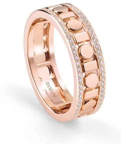 Кольцо Damiani 20093824 размер 16 вес 4.8 г золото, бриллиант купить,3060000