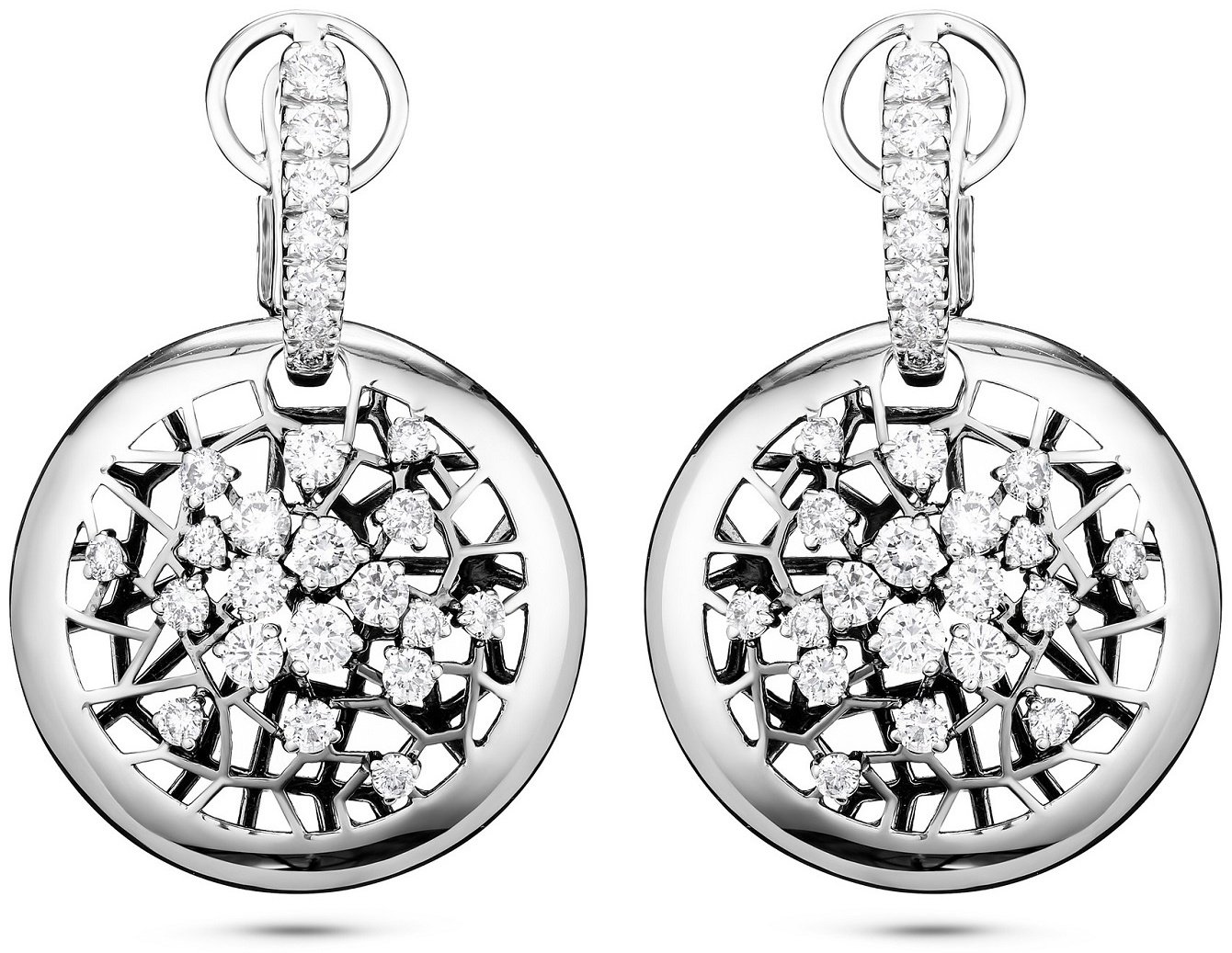 Серьги Crivelli 216-CR362 вес 16 г золото, бриллиант купить,NaN