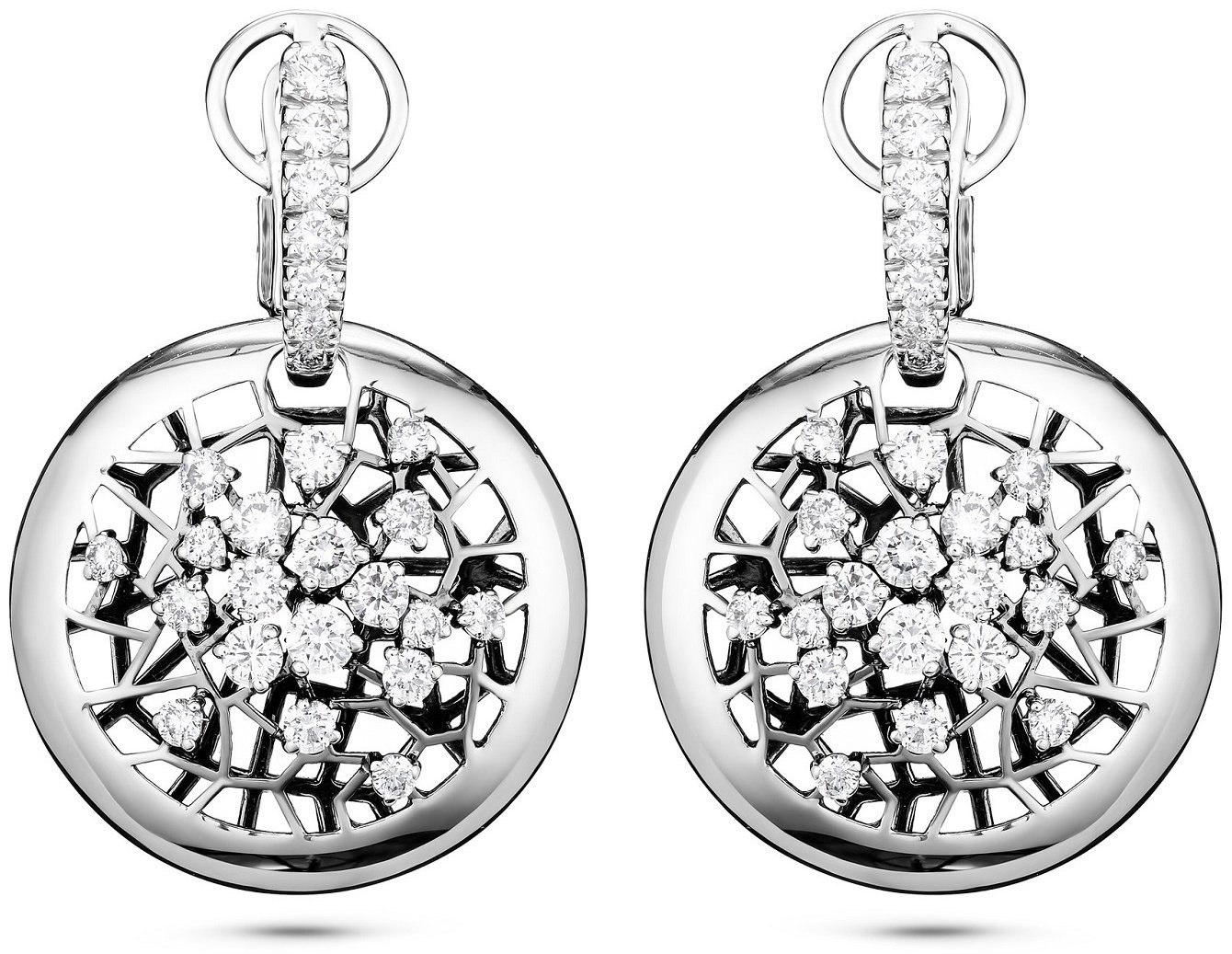 Серьги Crivelli 216-CR362 вес 16 г золото, бриллиант купить,NaN