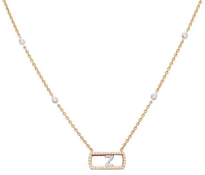 Колье RF Jewels CIERI1069BW.RZ длина 45 см вес 5.35 г золото, бриллиант купить,NaN