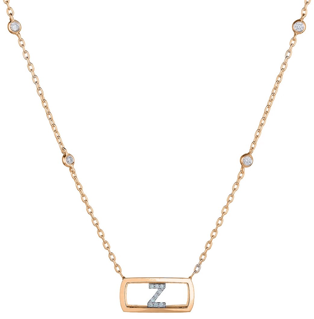 Колье RF Jewels CIERI1125BW.RZ длина 45 см вес 5.28 г золото, бриллиант