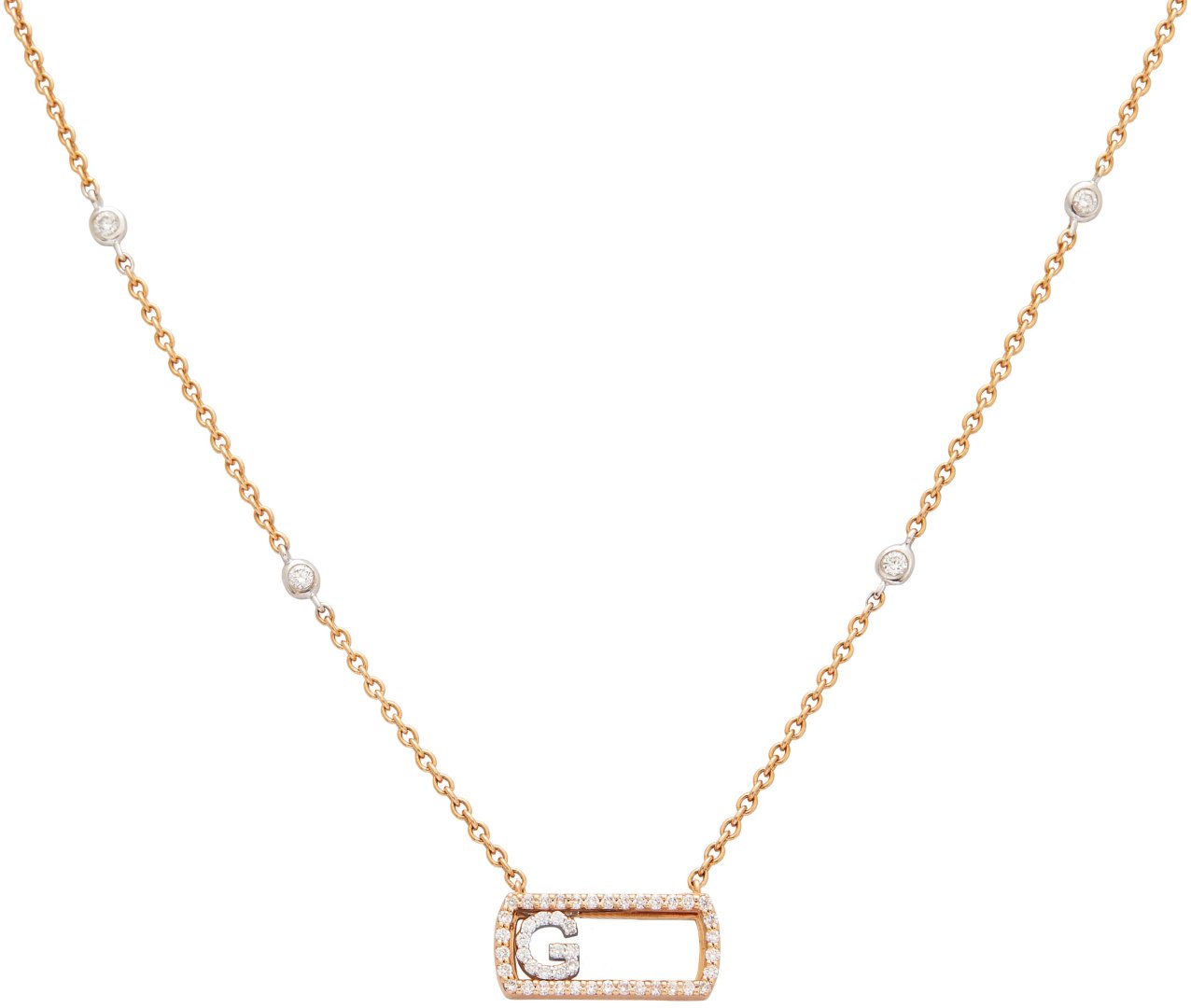 Колье RF Jewels CIERI1151BWXX длина 45 см вес 5.35 г золото, бриллиант купить,1205000