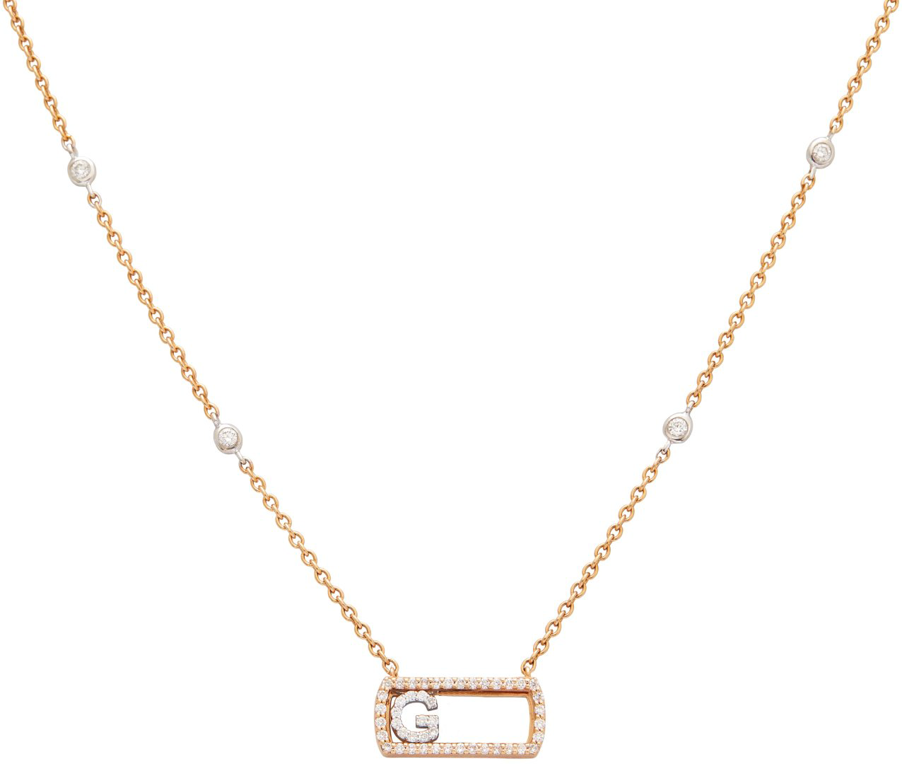 Колье RF Jewels CIERI1151BWXX длина 45 см вес 5.35 г золото, бриллиант купить,1205000