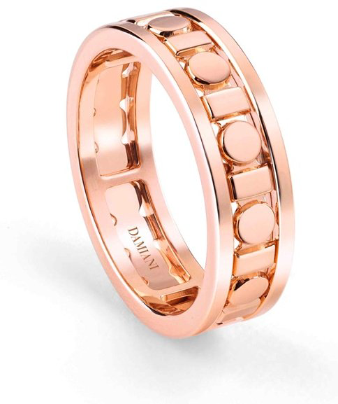 Кольцо Damiani 20093474 размер 19.5 вес 6.1 г золото, без вставок купить,NaN