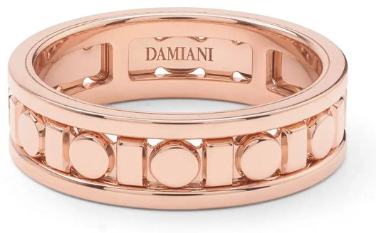 Кольцо Damiani 20093474 размер 19.5 вес 6.1 г золото, без вставок купить,NaN