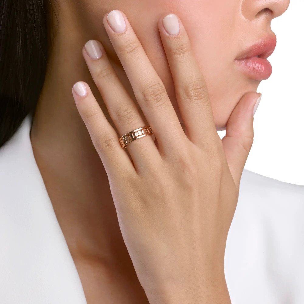 Кольцо Damiani 20093474 размер 19.5 вес 6.1 г золото, без вставок купить,NaN