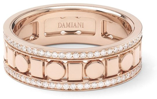 Кольцо Damiani 20093833 размер 19.2 вес 5.7 г золото, бриллиант купить,3060000