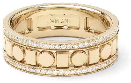 Кольцо Damiani 20093842 размер 15.6 вес 4.7 г золото, бриллиант