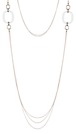 Колье Damiani 20054705 длина 60 см вес 19.5 г золото, бриллиант, агат купить,NaN