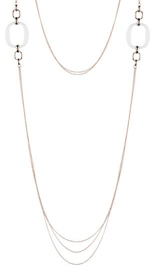 Колье Damiani 20054705 длина 60 см вес 19.5 г золото, бриллиант, агат купить,NaN