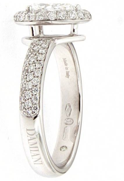 Кольцо Damiani 81100471 размер 16.8 вес 4.75 г золото, бриллиант купить,NaN