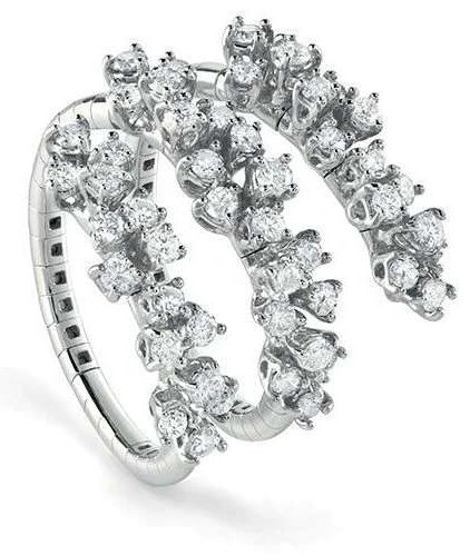 Кольцо Damiani 20078477 размер 16.5 вес 7.9 г золото, бриллиант купить,4148000