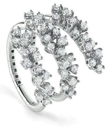 Кольцо Damiani 20078477 размер 16.5 вес 7.9 г золото, бриллиант купить,4148000