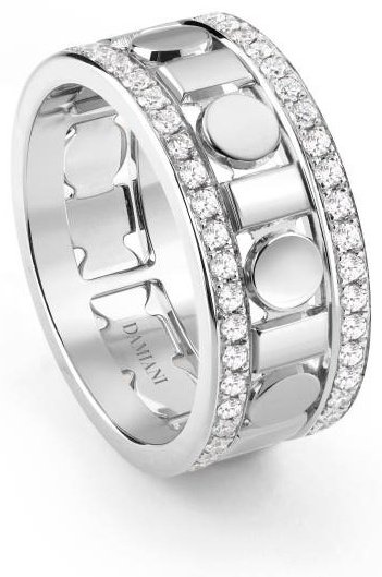 Кольцо Damiani 20093958 размер 18 вес 9.45 г золото, бриллиант купить,4010000