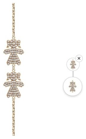 Браслет Geoma Jewelry 1975 G длина 17 см, вес 4.22 г золото, плетение якорное купить,NaN