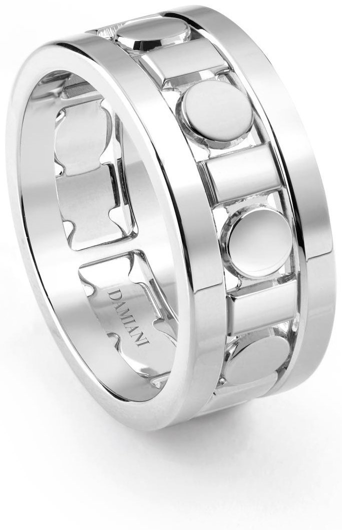 Кольцо Damiani 20093672 размер 17.5 вес 9.3 г золото, без вставок купить,NaN