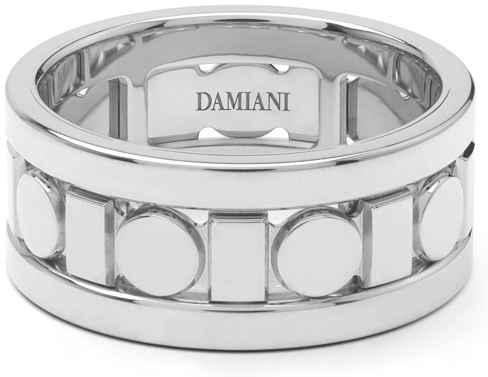 Кольцо Damiani 20093672 размер 17.5 вес 9.3 г золото, без вставок купить,NaN