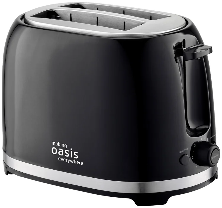 Тостер Oasis TR-2B Black