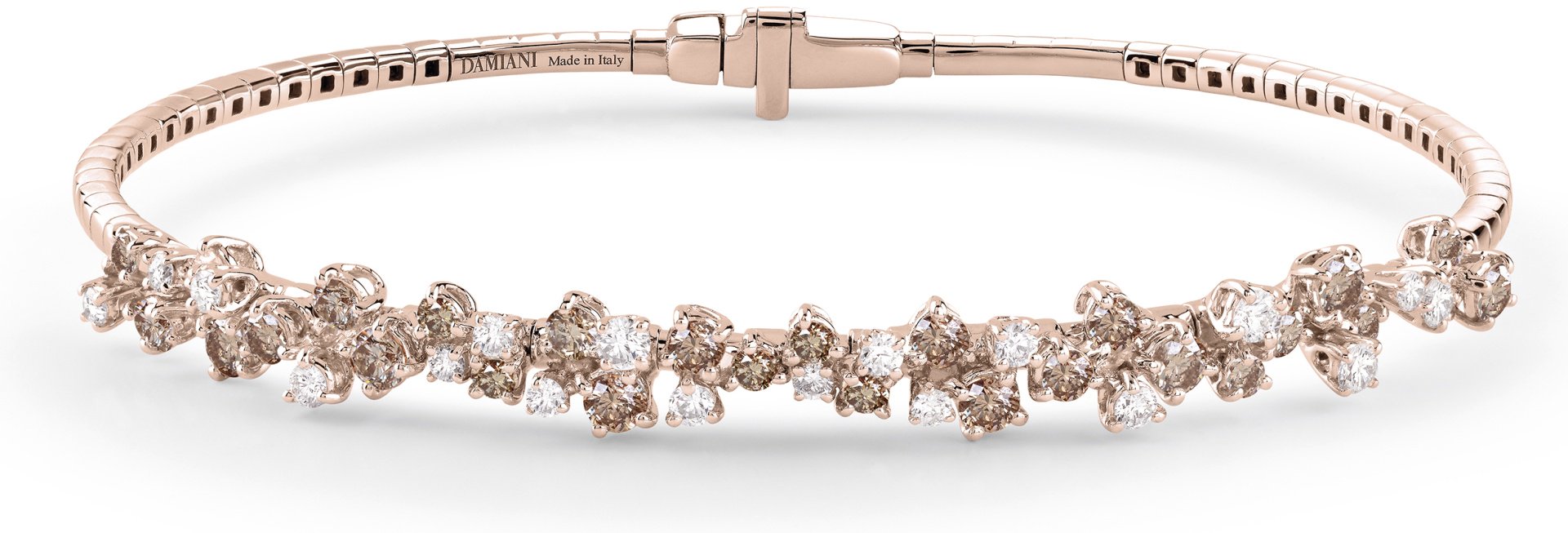 Браслет Damiani 20106420 длина 18 см, вес 9.1 г золото, плетение обод купить,3630000
