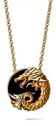 Колье Carrera y Carrera 11264 010708 длина 45 см вес 12.36 г золото, оникс купить,NaN