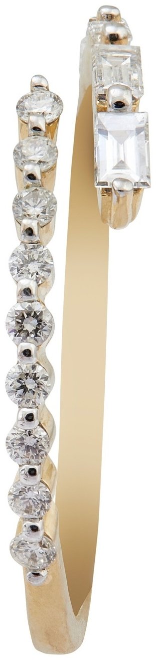 Кольцо Constella DI45454RWD4YP размер 16 вес 1.26 г золото, бриллиант