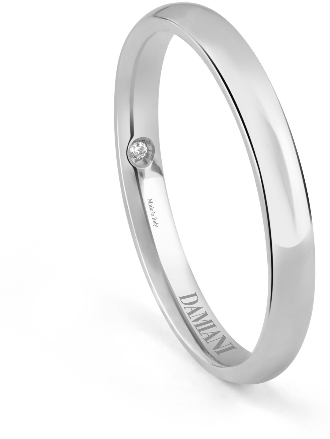 Кольцо Damiani 20048347 размер 18 вес 2.65 г золото, бриллиант купить,550000