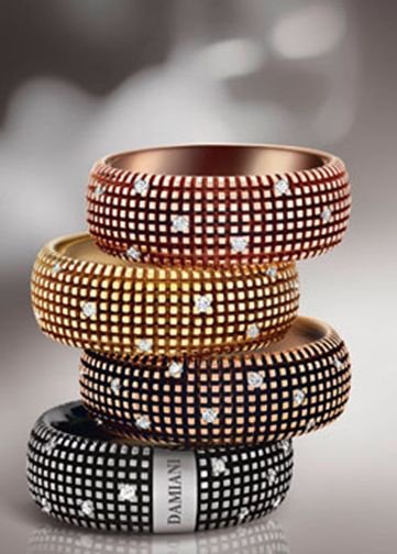 Кольцо Damiani 2052 Geoma размер 18 вес 8.4 г золото, бриллиант купить,NaN