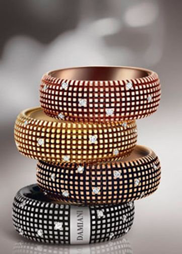 Кольцо Damiani 2052 Geoma размер 18 вес 8.4 г золото, бриллиант купить,NaN
