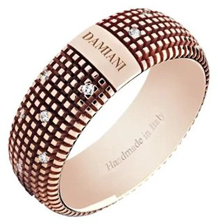 Кольцо Damiani 20048358 размер 21.5 вес 9.4 г золото, бриллиант купить,1670000