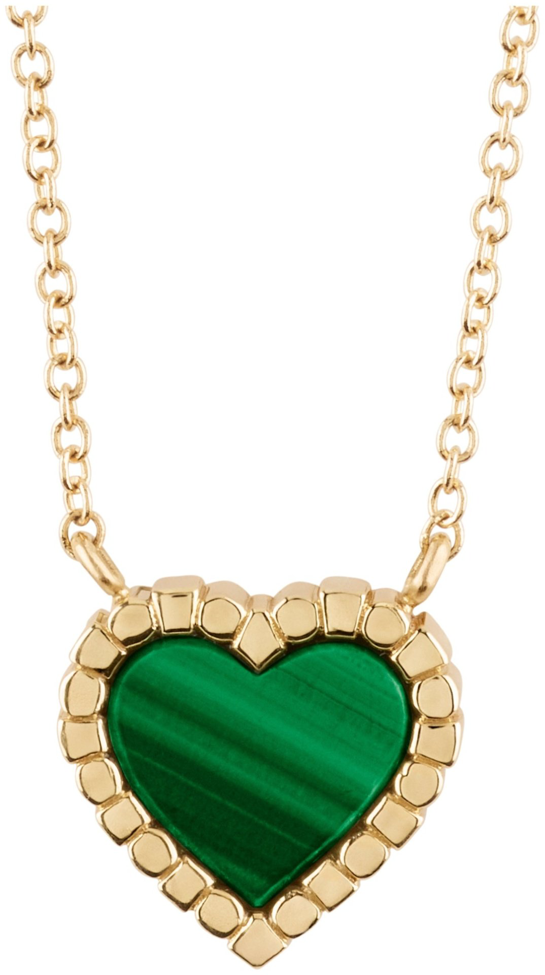 Колье Damiani 20108934 длина 45 см вес 6.1 г золото, бриллиант, малахит купить,1910000