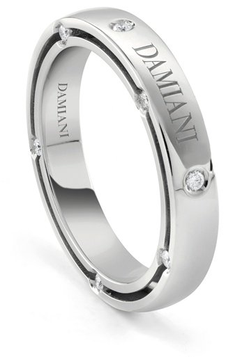 Кольцо Damiani 20086924 размер 20 вес 4.55 г золото, бриллиант