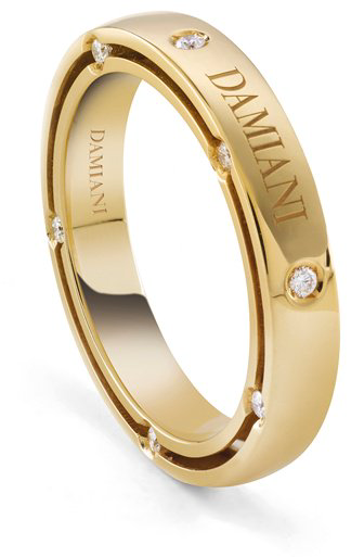 Кольцо Damiani 20086941 размер 18.2 вес 3.6 г золото, бриллиант купить,NaN