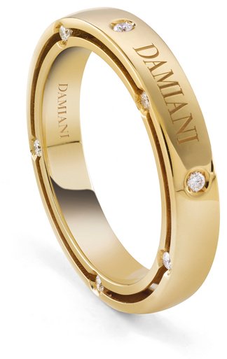 Кольцо Damiani 20086944 размер 19.2 вес 3.7 г золото, бриллиант купить,1250000