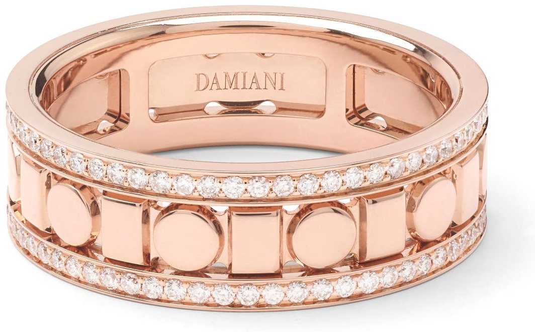 Кольцо Damiani 20093827 размер 17.2 вес 5.2 г золото, бриллиант купить,NaN