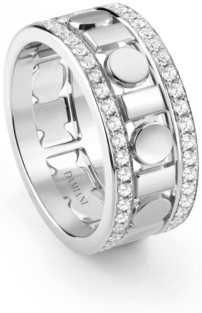 Кольцо Damiani 20093964 размер 20 вес 10.6 г золото, бриллиант купить,NaN