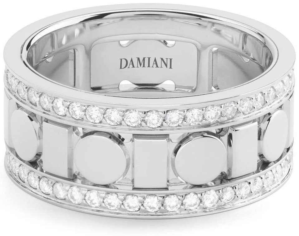Кольцо Damiani 20093964 размер 20 вес 10.6 г золото, бриллиант купить,NaN