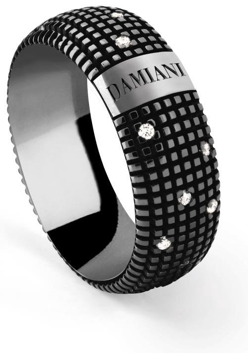 Кольцо Damiani 20048421 размер 18.5 вес 8.6 г золото, бриллиант купить,NaN