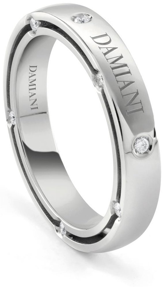 Кольцо Damiani 20086920 размер 18.8 вес 4.1 г золото, бриллиант купить,NaN