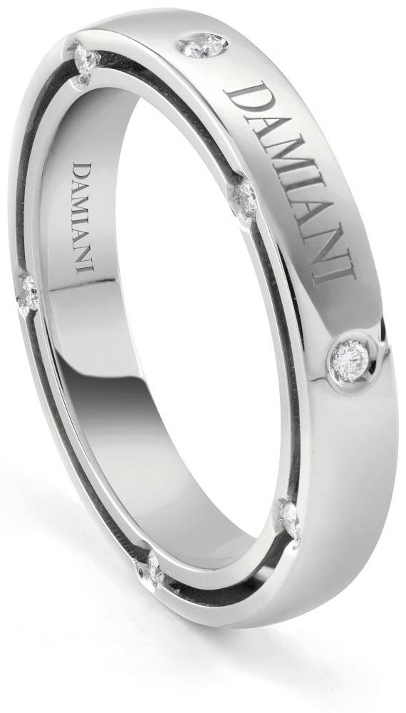 Кольцо Damiani 20086920 размер 18.8 вес 4.1 г золото, бриллиант купить,NaN