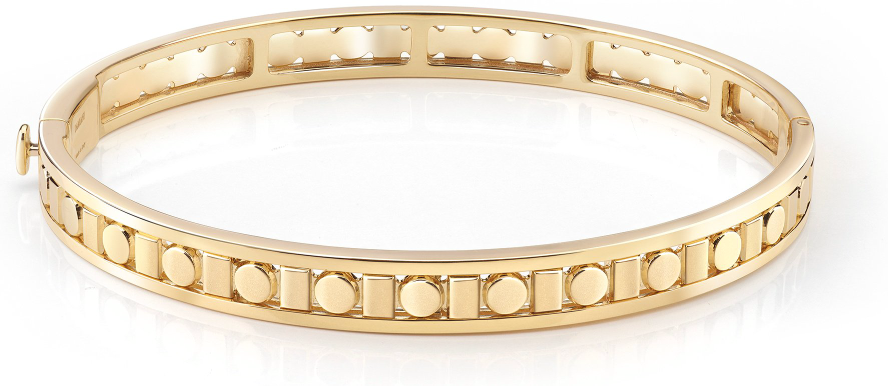 Браслет Damiani 20095037 длина 18 см, вес 22.5 г золото, плетение обод купить,4500000