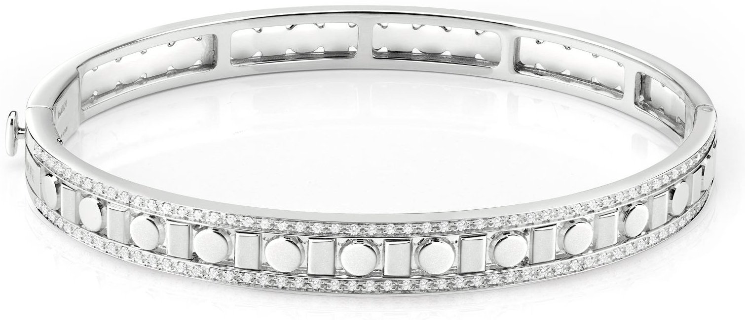 Браслет Damiani 20095071 длина 18 см, вес 24.1 г золото, плетение обод купить,7740000