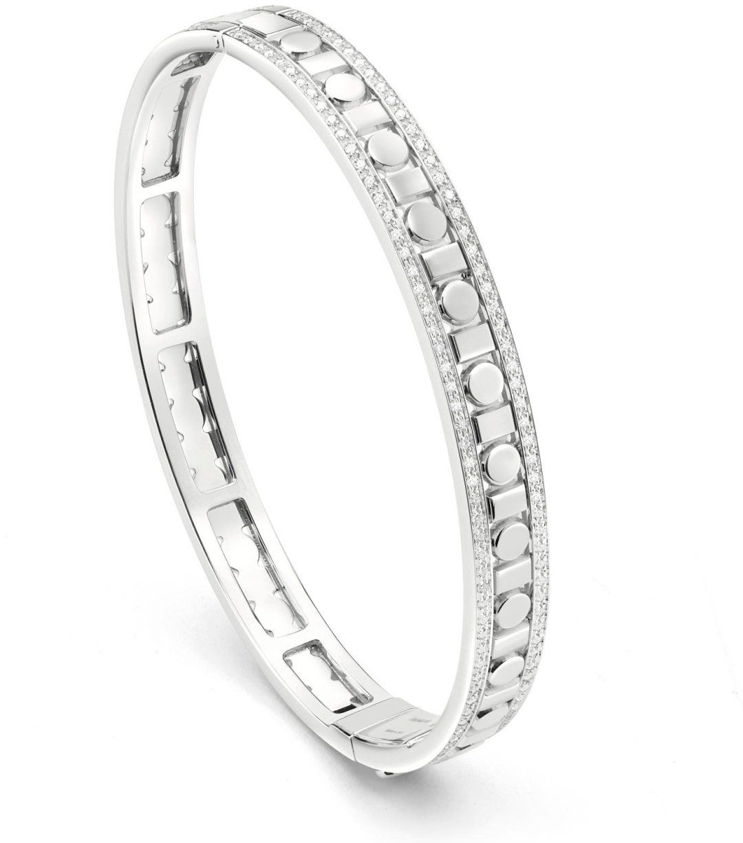 Браслет Damiani 20095071 длина 18 см, вес 24.1 г золото, плетение обод купить,7740000