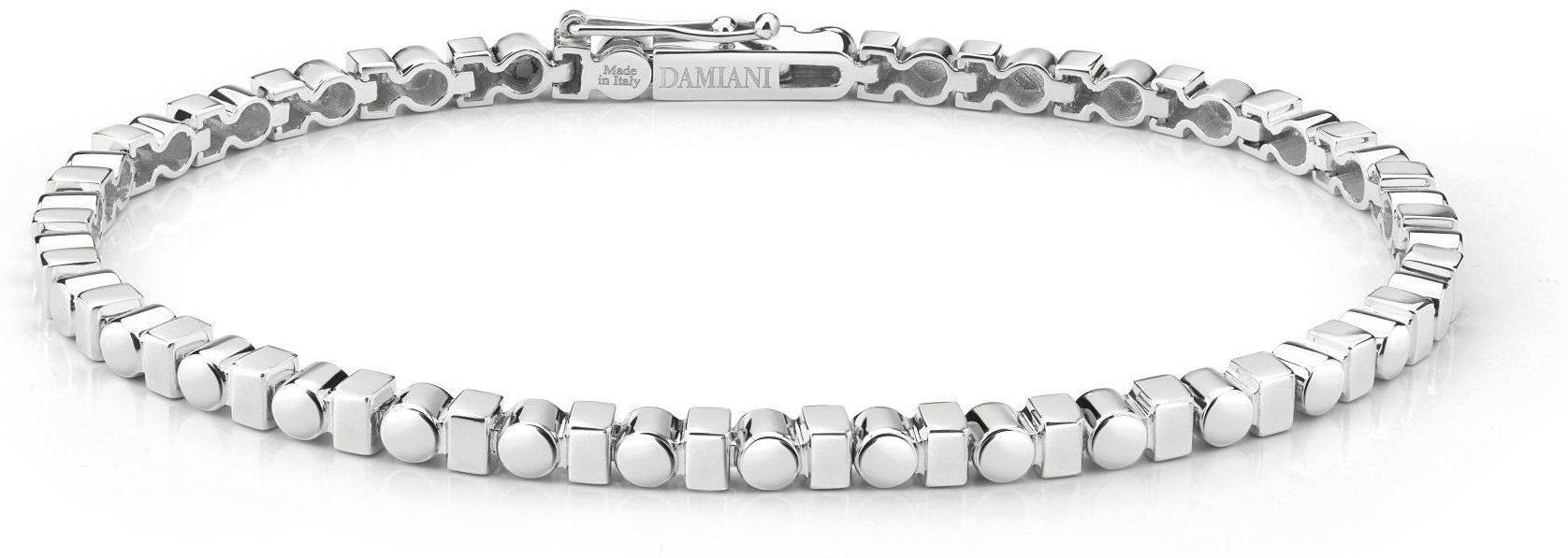 Браслет Damiani 20095161 длина 18 см, вес 9.1 г золото, плетение обод купить,NaN