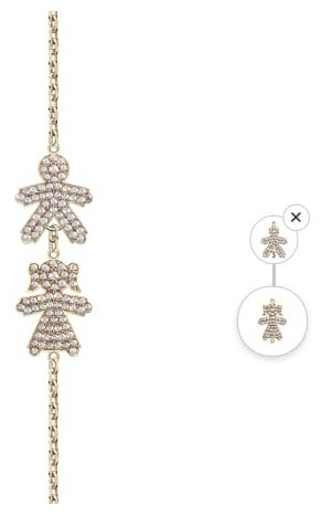 Браслет Geoma Jewelry 1969 G длина 17 см, вес 4.1 г золото, плетение якорное купить,NaN