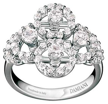 Кольцо Damiani 20021450 размер 17.4 вес 6.3 г золото, бриллиант купить,3405000