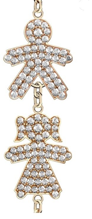 Браслет Geoma Jewelry 1969 G длина 17 см, вес 4.1 г золото, плетение якорное купить,NaN